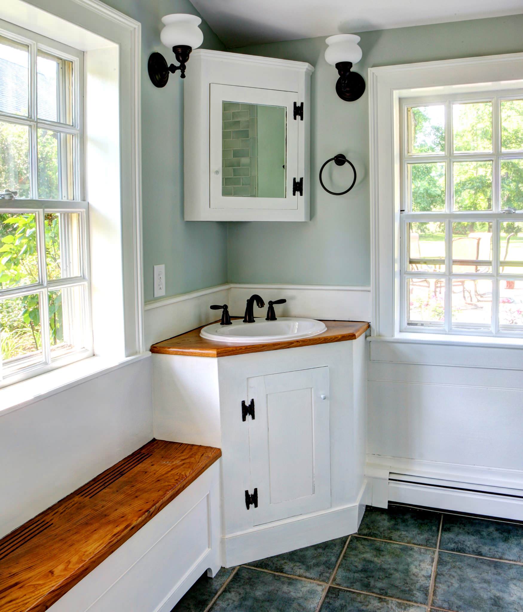 Explore Different Corner Vanity Units you can choose from